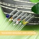 thumbnail image 3 of Uxcell 4 Pcs Popotes de Vidrio Reutilizables, Popote de Vidrio de 7.87" Resistente a Roturas, Popotes Lindos y Transparentes para Whisky, Café, Jugo, Refrescos y Té, Morado, 3 of 6