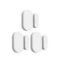 thumbnail image 1 of Tuya Zigbee 3.0 Door Window Magnetic Sensor Smart Home Wireless Door Open Closed Detector Work With Alexa, 1 of 7