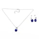 thumbnail image 4 of Elegante Conjunto de Collar de de Imitación con Pendiente, Decoración de Joyería de Baile, Mujer Yinane Collar de gota de agua, 4 of 8