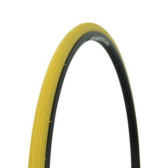 Bike Tire 700 x 25c P-1035 Yellow/Yellow Sidewall