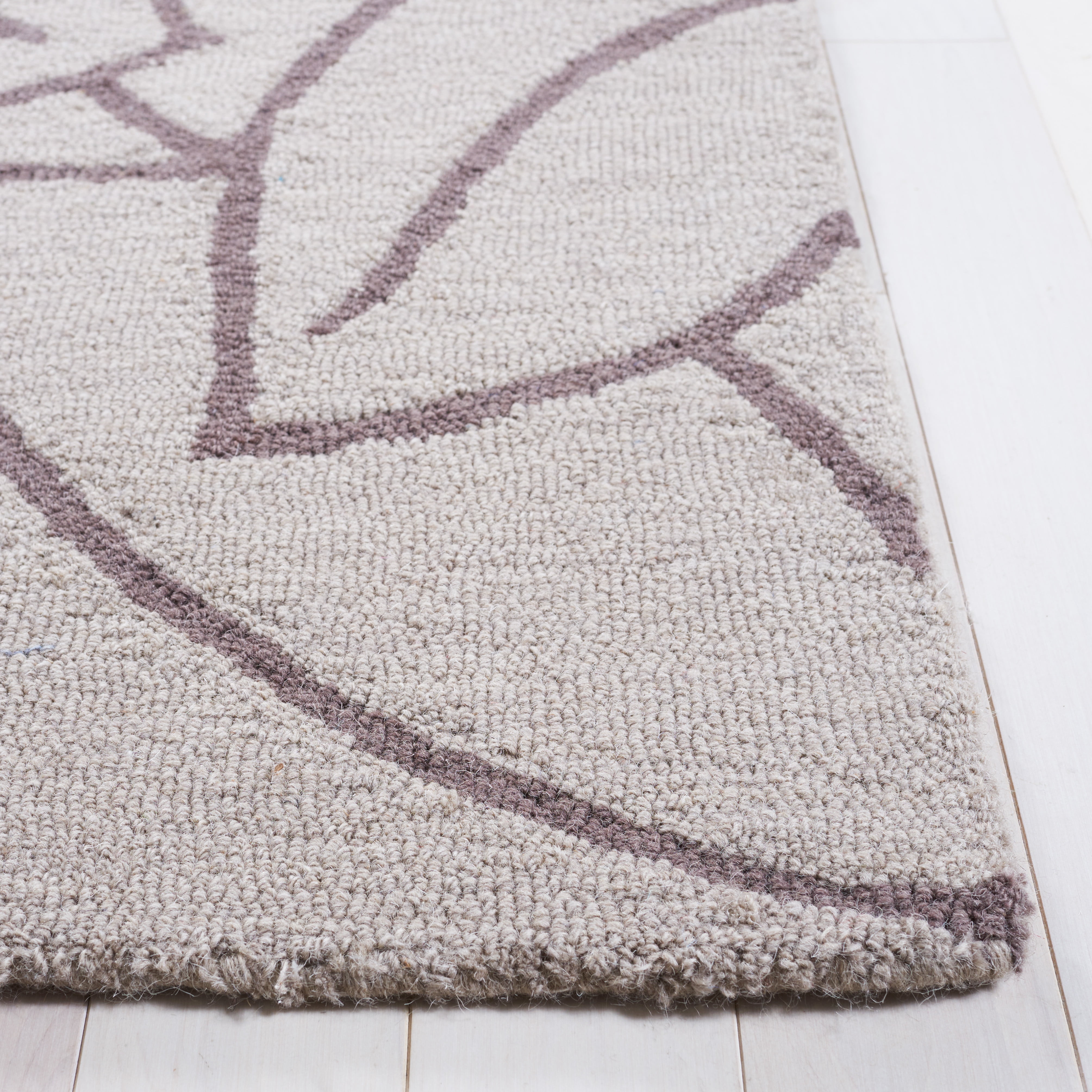 SAFAVIEH Fifth Avenue Deborah Abstract Area Rug, Beige/Brown, 4' x 6'