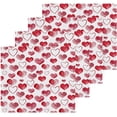 thumbnail image 2 of GZHJMY Valentine's Day Love Heart Washcloths 6 Pack, Highly Absorbent Soft Cotton Baby Washcloths Fingertip Towels, 12 x 12 Inch, 2 of 7