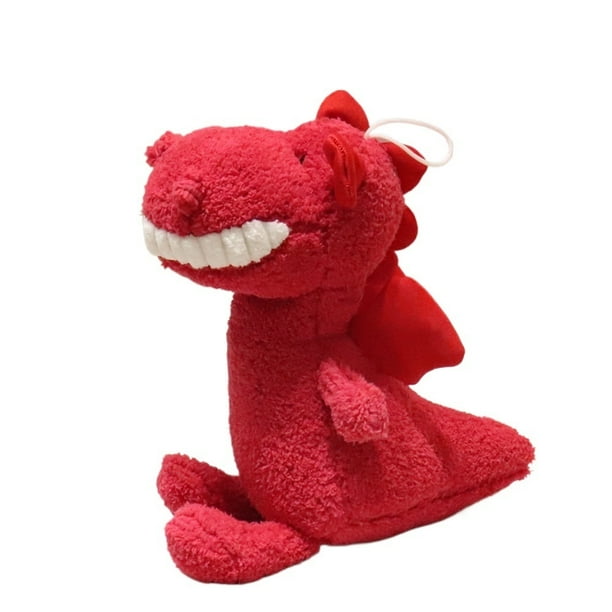 Muñeca sonriente con dientes grandes, juguete de peluche, boda creativa, nuevo juguete de dinosaurio de cerdo, muñeca de trapo