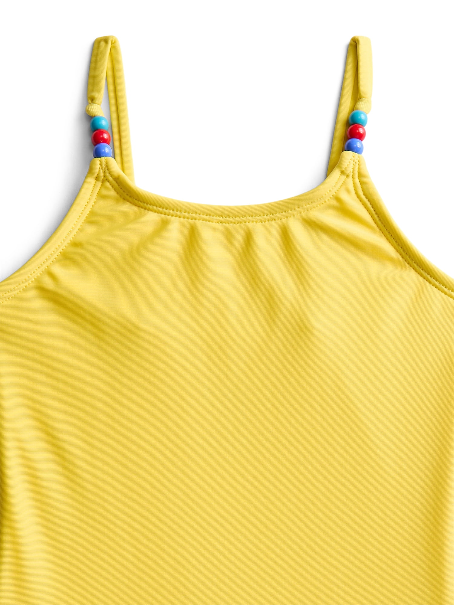 Wonder Nation Girls One-Piece Swimsuit with UPF 50+, Sizes 4-18 & Plus