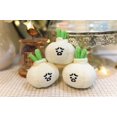 thumbnail image 4 of New Arrival Plush Stuffed Doll Creative Garlic Key Chain Backpack Pendant Christmas Birthday Gift Plush Keychain Key Ring Decoration Hangs, 4 of 5