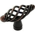 thumbnail image 4 of Dynasty Hardware S-2001-50-BLK Super Saver Birdcage Cabinet Knob- Black, 4 of 5