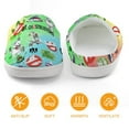 thumbnail image 5 of Ghostbusters Slimer Kids Cotton Slippers Slip-on Indoor Memory Foam House Shoes Fluffy Slippers Furry Cozy Comfy Slippers Boys Girls, 5 of 8