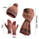 thumbnail image 2 of Gorro de punto 3 en 1, bufanda para guantes para hombres y mujeres, conjunto de invierno, gorro de invierno, bufanda para hombres y mujeres, guantes para pantalla táctil, 2 of 5