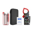thumbnail image 3 of Medidor de Pinza digital Colamx Herramienta de electricista voltaje CA medidor de voltaje portátil Rojo, 3 of 8