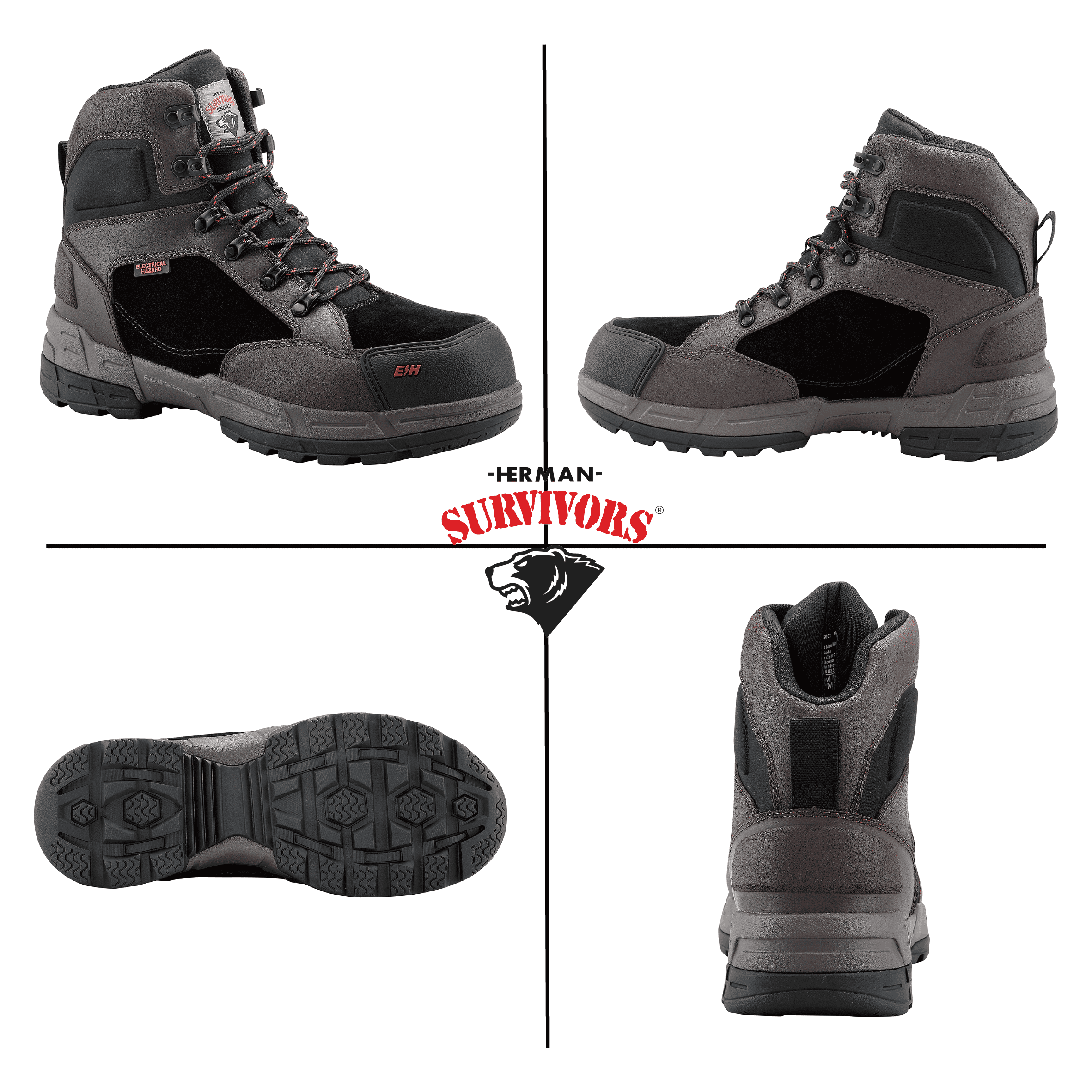 Herman Survivors Men's Zephyr Electrical Hazard 6