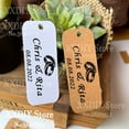 thumbnail image 3 of Etiquetas de recuerdo de boda, Mini etiquetas Kraft personalizadas con nombre y fecha, etiquetas de agradecimiento, recuerdos de decoración de fiesta, 90/180 Uds., 3 of 4