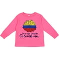 thumbnail image 3 of Inktastic I'm So Cute, I Must Be Colombian Sunflower Boys or Girls Long Sleeve Toddler T-Shirt, 3 of 5