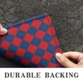 thumbnail image 6 of Red Blue Checkered Pattern Door Rugs,Washable Non Slip Door Mats Indoor,Decorative Door Mats,Entry Mat Indoor for Entrance,Bedroom,Kitchen,Bathroom,16"x24", 6 of 6