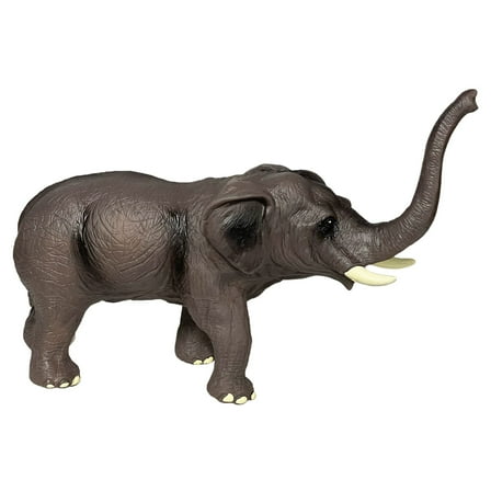 Soft Ark Replicas - Elephant from Deluxebase. Large Realistic Animal Figurines, Soft Eco-Friendly Kids Toys, Jumbo Wild Animal Toy for Imaginative Play.