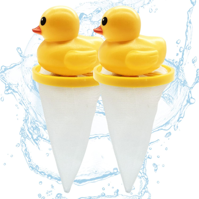 2 removedores de pelo para mascotas para lavandería, recogedor de pelusas para lavadora, filtro de pelo, bolsa de malla de limpieza, filtro de lavandería reutilizable para removedor de pelo de mascot