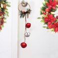 thumbnail image 6 of CreativeArrowy Christmas Decorations New Year Gift Jingle Bells Colleagues Iron Hemp Rope Wreaths Relatives Anti-oxidation Wind Chimes, 6 of 12