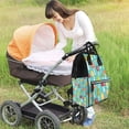 thumbnail image 6 of Balery Mushrooms Mummy Backpack - Waterproof Twill Canvas, Large Capacity Diaper Bag with Multiple Pockets and Adjustable Straps, 6 of 6