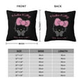 thumbnail image 2 of Hello Kitty Throw Pillow Cover Decoration Pillow Case Cushion for Home Sofa Couch 18"x18", 2 of 7