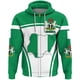 thumbnail image 2 of Sudadera con capucha y mapa de la bandera de Nigeria, sudadera con capucha con cremallera y emblema nacional de la NGA para hombres, ropa informal para hombres, deportes diarios, suéteres para niños, 2 of 5