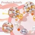 thumbnail image 4 of PH 60pcs Multi-colored 19mm Acrylic Round Chunk Beads for Jewelry Crafts Colorful, 4 of 6