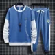 thumbnail image 2 of Ropa para hombre Camiseta estampada Pantalones gráficos para hombre Conjuntos Trajes deportivos blancos Ropa deportiva Top XL Chándal holgado Kpop Tendencia 2024 Al aire libre, 2 of 5