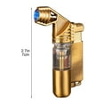 thumbnail image 3 of Peorpel Torch Lighter, Jet Flame, Butane gas, Mini Refillable Windproof Lighters, for Candle, Fireplace, Grill, 3 of 7