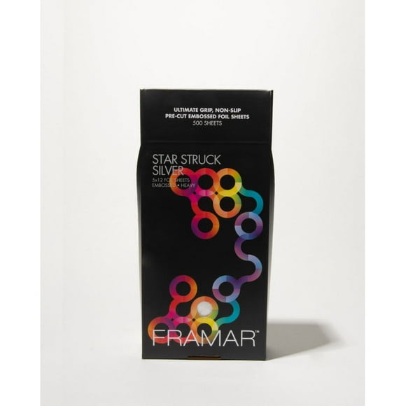 Framar Star Struck Silver 5 x 12 Heavy Embossed 500 Sheets