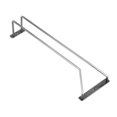 thumbnail image 4 of FRCOLOR 27cm Stainless Steel Stemware Wine Rack Holder Under Cabinet Shelf Wine Glass Hanger Storage Hanging Rail for Bar or Kitchen, 4 of 8