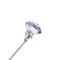 thumbnail image 5 of Uxcell Ceiling Fan Pull Chain Decorative Crystal Chain Extension Diamond Pendant Purple, 5 of 6