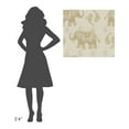 thumbnail image 4 of Global Gallery's Daphne Brissonnet 'Elephant Caravan Patterns I' Stretched Canvas Wall Art, 4 of 4