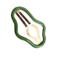 thumbnail image 1 of Fiudx Pinzas En Forma, Pinza Metálica Antideslizante para El Cabello, Horquilla para Flequillo Sin Pliegues, Diseño de Plástico Ligero, para Peinar a Mujeres, Accesorio de Moda, 5 Opciones de Color, 1 of 1