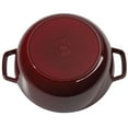 thumbnail image 5 of Staub Cast Iron 3.75-qt Essential French Oven - Grenadine, 5 of 6