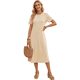 thumbnail image 1 of Vestido De Mujer Midi Casual Stretch Para Diario Y Salida, 1 of 5