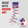 thumbnail image 4 of Sillies Sock Trump Banner 2024 Socks - Funny Novelty Unisex Sock Set, Woven Art, Fun Unique Patterns And Designs, 4 of 6