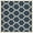 Navy/Beige, variant on SAFAVIEH Courtyard Estelle Geometric Indoor/Outdoor Area Rug, Black/Beige, 8' x 10'