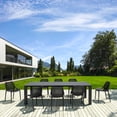 thumbnail image 5 of Air Extension 9 Piece Dining Set in Black, 5 of 6