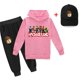 thumbnail image 1 of Roblox traje informal periférico de animación de juego para niños y niñas, suéter y pantalones para niños, Sombrero, el mejor regalo de cumpleaños, 3 piezas, 1 of 4