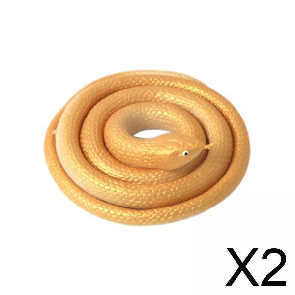 Juguete de serpiente de goma falsa,Serpientes de goma falsas realistas para jardín,Figuras de animales de simulación de serpientes de animales de la selva,Juguete de serpiente aterrador y