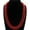 Red Jade 25 Inches, variant on 25" 36" 50" 6/8/10/ 12mm Apatite/Topaz/Agate/Jade/ Gems Round Beads Necklace AAA-36 Inches-8 mm-Red Jade