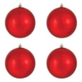 thumbnail image 6 of Christmas Ornament Ball, Red Shiny Finish, Shatterproof Plastic, UV Resistant, Holiday Christmas Tree Decoration, 6 Pack, 2 inch, 6 of 10