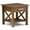 Medium Saddle Brown, variant on Pemberly Row Transitional Solid Wood End Table in Hickory Brown
