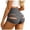 Dark Gray, variant on felwors Cut Out Yoga Shorts Booty Lifting Scrunch Shorts High Waisted Workout Active Hot Pants (Black, M)