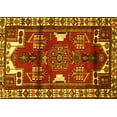 thumbnail image 1 of Ahgly Company Indoor Rectangle Persian Yellow Traditional Area Rugs, 8' x 12', 1 of 4