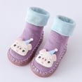 thumbnail image 6 of harmtty 1Pair Cartoon Baby Floor Socks Cartoon Warm Boots Anti-Slip Toddler Shoes for Infants, 6 of 8
