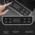 thumbnail image 2 of TFixol 0.8L Smart Gooseneck Electric Kettle with Transparent Lid, 92℃ Coffee Function, Touch Screen, Auto Shut-Off, Overheat Protection, 304 Stainless Steel, DF-2301, 2 of 7