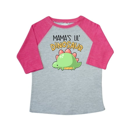 

Inktastic Mama s Lil Dinosaur with Cute Stegosaurus Gift Toddler Boy or Toddler Girl T-Shirt