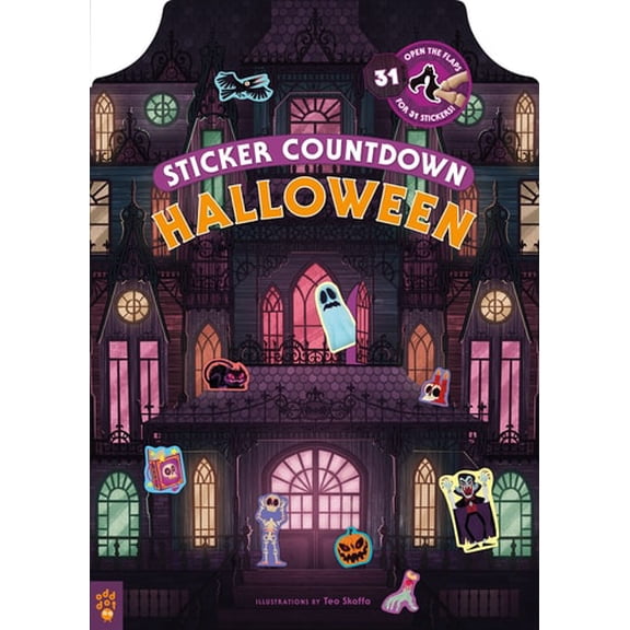 Pre-Owned Sticker Countdown: Halloween (Hardcover 9781250208156) by Odd Dot