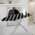 thumbnail image 2 of SEANATIVE Polka Dots Iron Board Covers with Padding Resist Scorching Thick Cover for Ironing Board, Black Stretchable Heat-Reflective Ironing Board Table Top Cover Protector Home Decor, 2 of 6