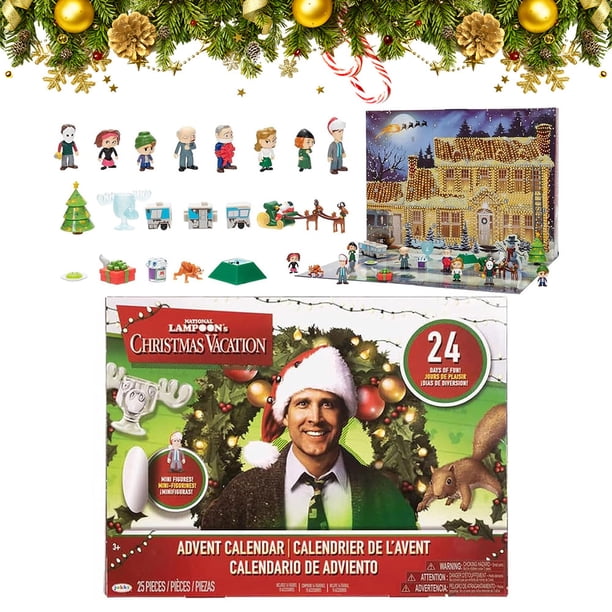 Calendario Cuenta Regresiva Navideña 2024 Adviento Gnomos Película