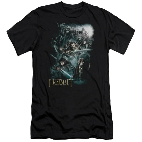 The Hobbit - Epic Adventure - Premium Slim Fit Short Sleeve Shirt - Medium